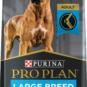 Purina Pro Plan High Protein, Digestive Health Large Breed Dry Dog Food, Chicken and Rice Formula - 34 Pound (Pack of 1)